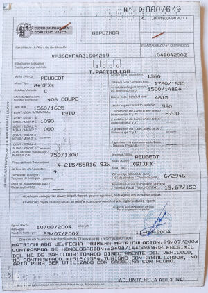 Peugeot 406 Coupé V6 - 2003