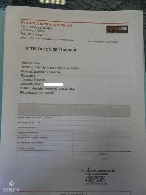 Mini Cooper Cabriolet - 2016