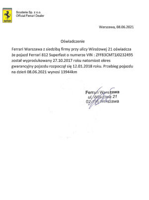 Ferrari 812 Superfast - 2017