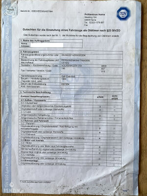 Volkswagen Golf 1 Cabriolet 1.8 GL - 1984