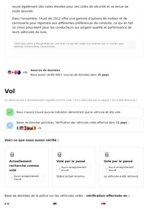 Audi A6 Avant BiTdi - 2012