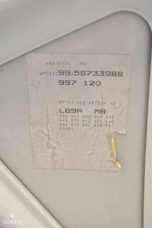 Porsche 911 type 997 Carrera S - 2005