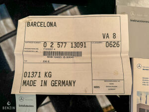 Mercedes-Benz 230E W124 - 1992