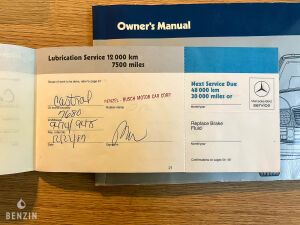 Mercedes-Benz 560 SL R107 - 1987