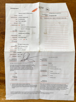 Volkswagen Golf 1 Cabriolet 1.8 - 1991