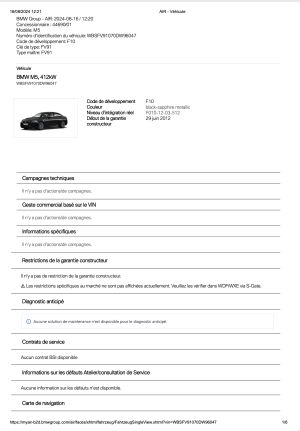 BMW M5 F10 63k km - 2012