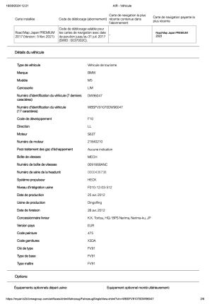 BMW M5 F10 63k km - 2012