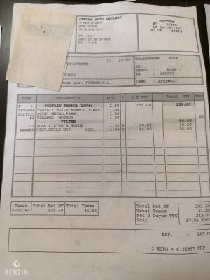 Volkswagen Golf 2 TD Intercooler - 1991