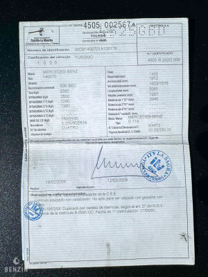 Mercedes-Benz 500 SEC C140 - 1993