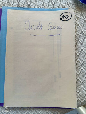 Chevrolet Camaro V6 - 1998