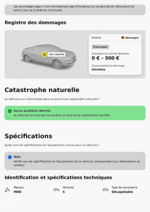 Mini Cooper S Cabriolet - 2008