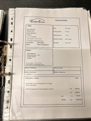 Porsche 911 2.2 E Targa - 1969