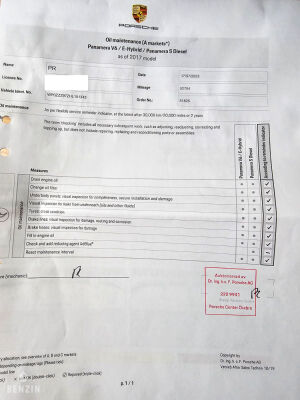 Porsche Panamera Turbo PDK - 2017