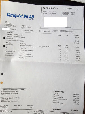 Porsche Panamera Turbo PDK - 2017