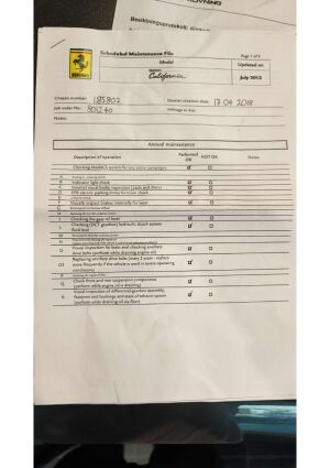 Ferrari California 30 - 2012