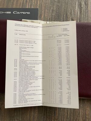 Porsche 911 Type G Carrera 3.2 Cabriolet - 1985