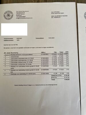 Porsche 911 Type G Carrera 3.2 Cabriolet - 1985