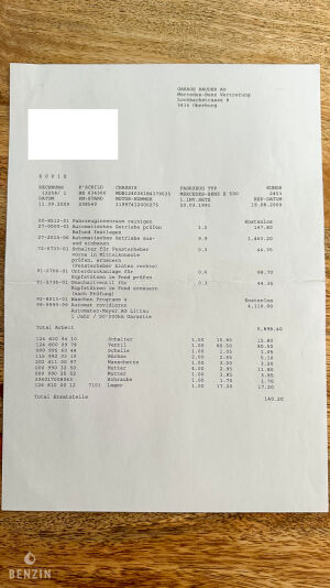 Mercedes-Benz 500E W124 - 1991