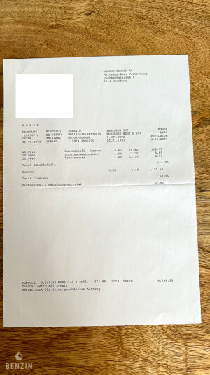 Mercedes-Benz 500E W124 - 1991