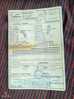 Renault Super 5 GT Turbo Copa - 1986