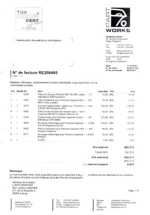 Porsche Cayenne GTS Porsche Design Edition 3 N°513/1000 - 2010