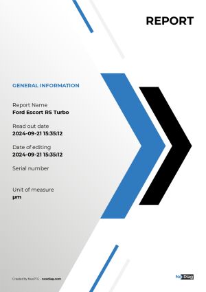 Ford Escort RS Turbo - 1987