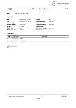 Mercedes-Benz G55 AMG - 2008