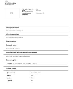 BMW 750iL e38 - 1997