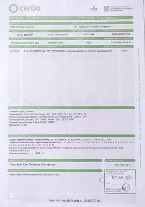 Peugeot 406 Coupé 3.0 V6*1ere main - 1997