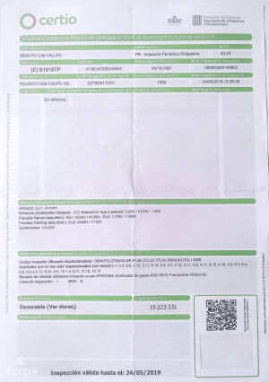 Peugeot 406 Coupé 3.0 V6*1ere main - 1997