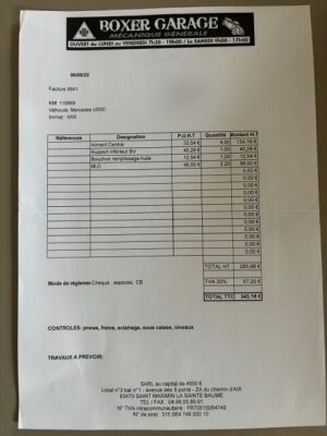 Mercedes-Benz CL500 W216 - 2007