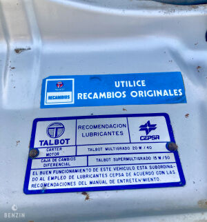 Talbot 150 GL - 1983