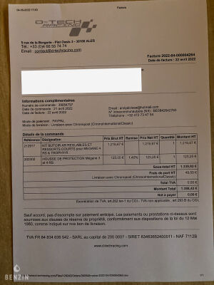 Renault Mégane 4 RS Trophy-R 18k km *1ère main - 2020