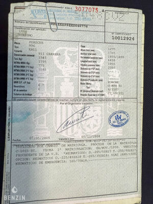 Porsche 911 type 996 Cabriolet - 1998