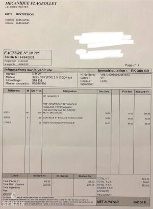 BMW 325ix e30 Touring - 1990