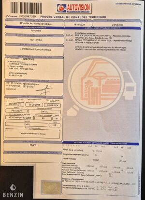 Peugeot 206cc 1.6 16V 39k km - 2004