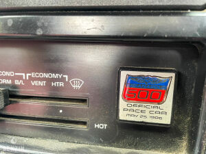 Chevrolet Corvette C4 Indy 500 Pace Car - 1986