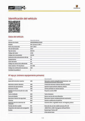 Porsche 911 type 991 Carrera 4 - 2013