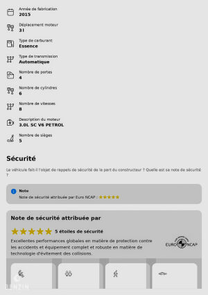 Jaguar XF V6 SC AWD Portfolio - 2015