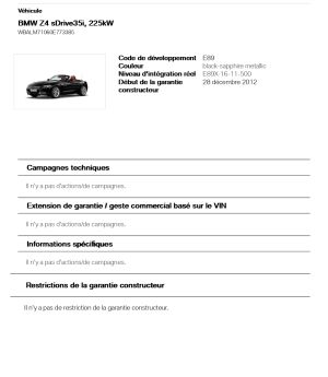 BMW Z4 sDrive 35i - 2012