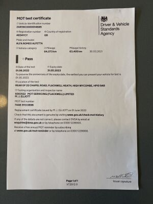 Alfa Romeo GTV6 - 1984