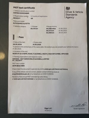 Alfa Romeo GTV6 - 1984