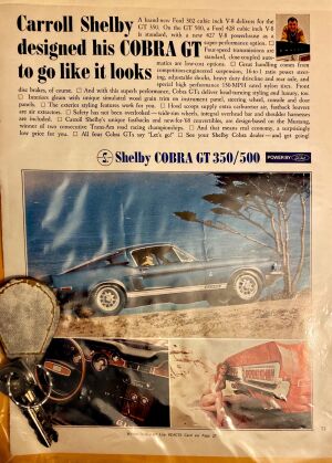 Ford Mustang Shelby GT350 - 1968