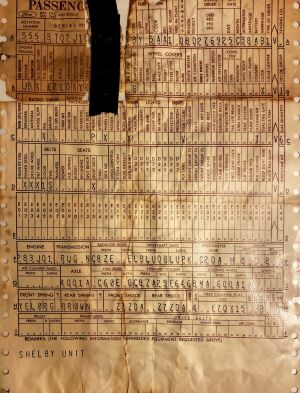 Ford Mustang Shelby GT350 - 1968