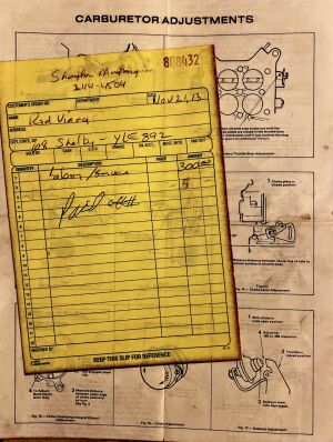 Ford Mustang Shelby GT350 - 1968