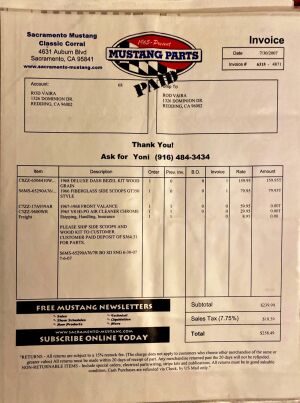 Ford Mustang Shelby GT350 - 1968