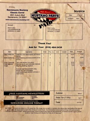 Ford Mustang Shelby GT350 - 1968