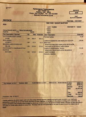 Ford Mustang Shelby GT350 - 1968