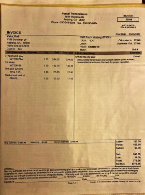 Ford Mustang Shelby GT350 - 1968