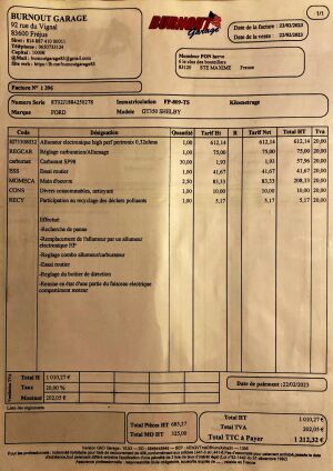 Ford Mustang Shelby GT350 - 1968